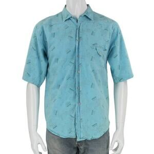 Vintage Tomato Aqua Scribble Shirt